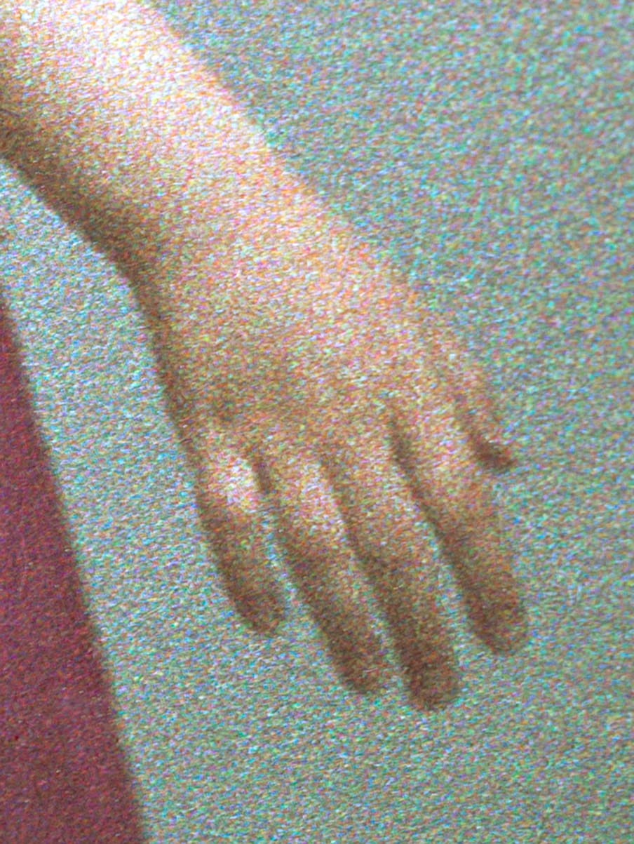 Close up of a girls hand