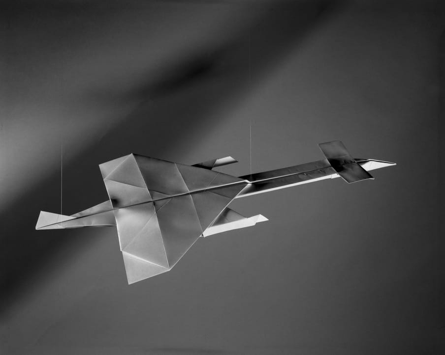 Photo of a paper plane